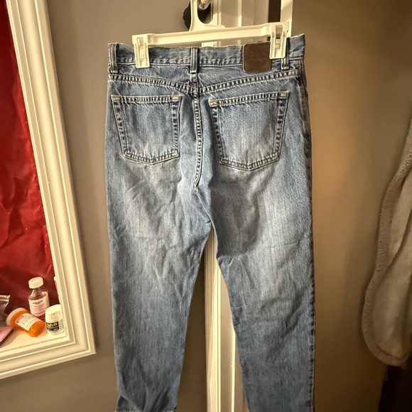 GAP Women's Vintage Blue Straight Leg Jeans - Picture 4 of 5